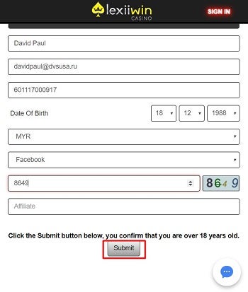 lexiiwin registration 3