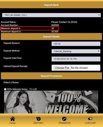 K9win deposit 4