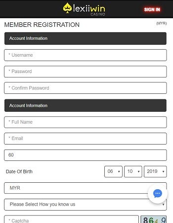 lexiiwin registration 2