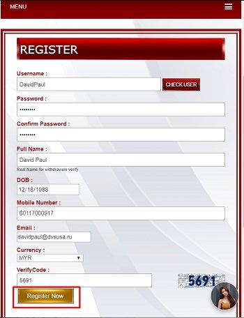 Firstwin registration 3