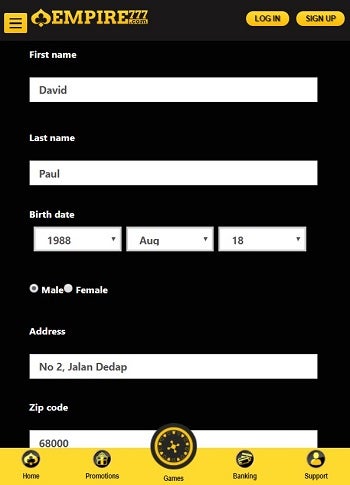 empire777 registration 4