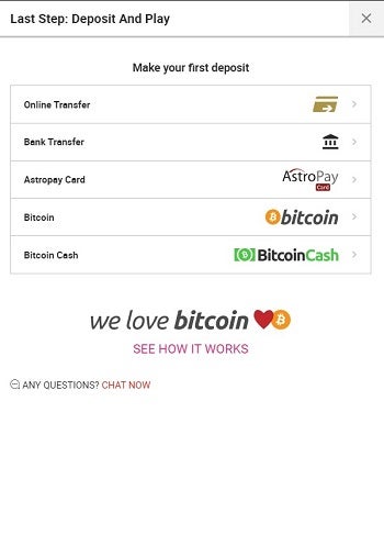 bodog deposit 3