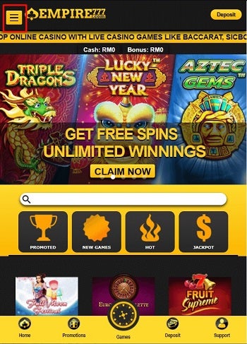 empire777 deposit 1
