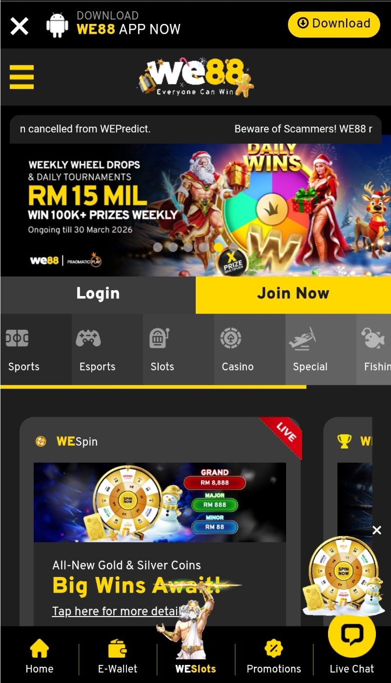 We88 Malaysia join now button
